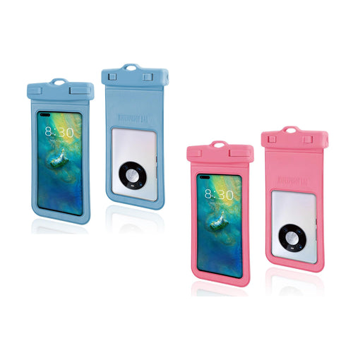 XueStar Dual-Pack Waterproof Phone Sleeve 7.2" - IPX8