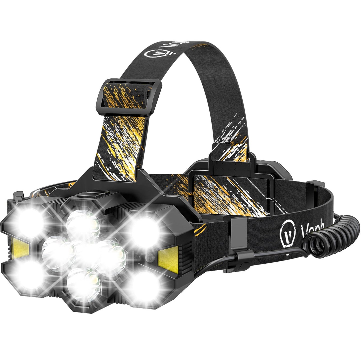 Voph Rechargeable Headlamp Flashlight
