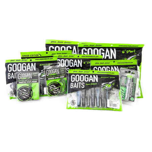 Googan Squad Ultimate Bass Kit - Year-Round Lake Fishing Essentials