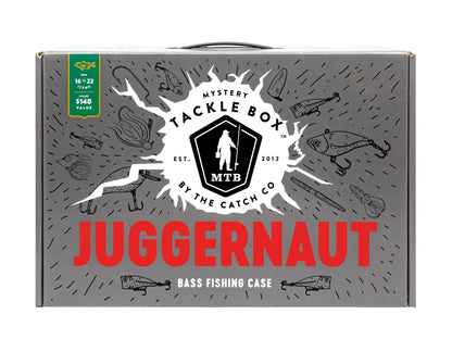 Catch Co JUGGERNAUT Bass Tackle Box Kit | Freshwater Angling Essentials