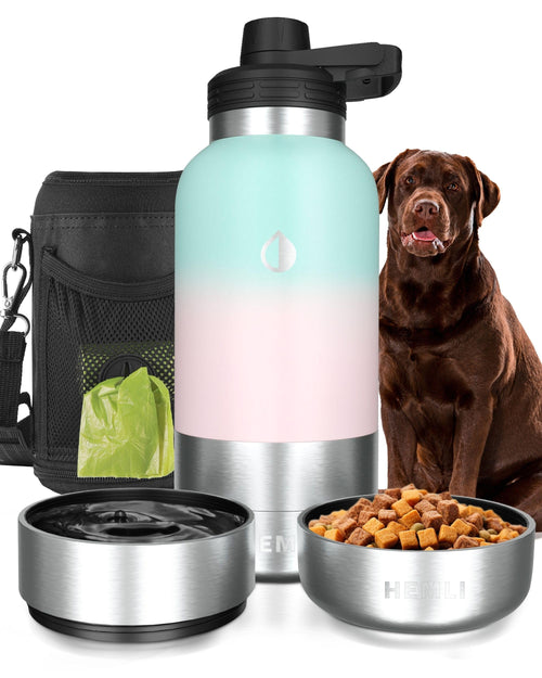 HEMLI 32 oz. Dual-Purpose Dog Travel Bottle